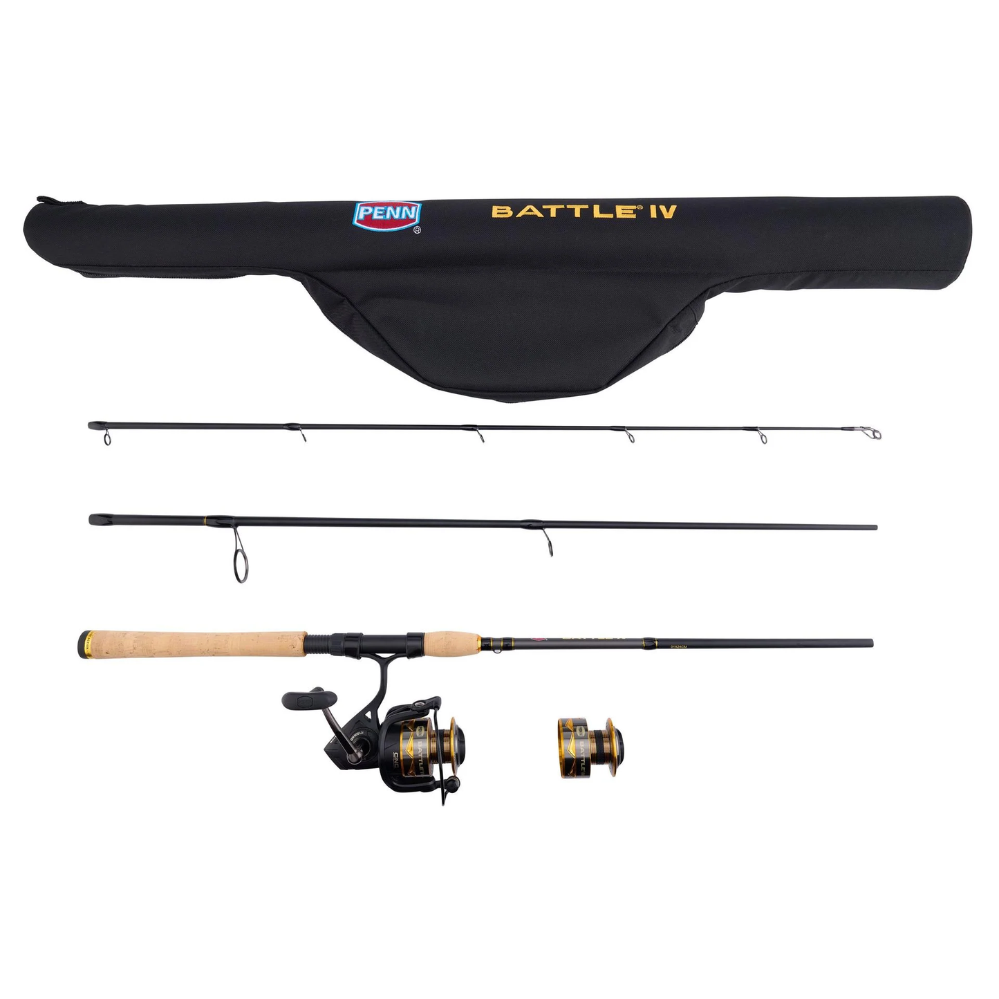 Penn Battle IV Travel Spinning Combo