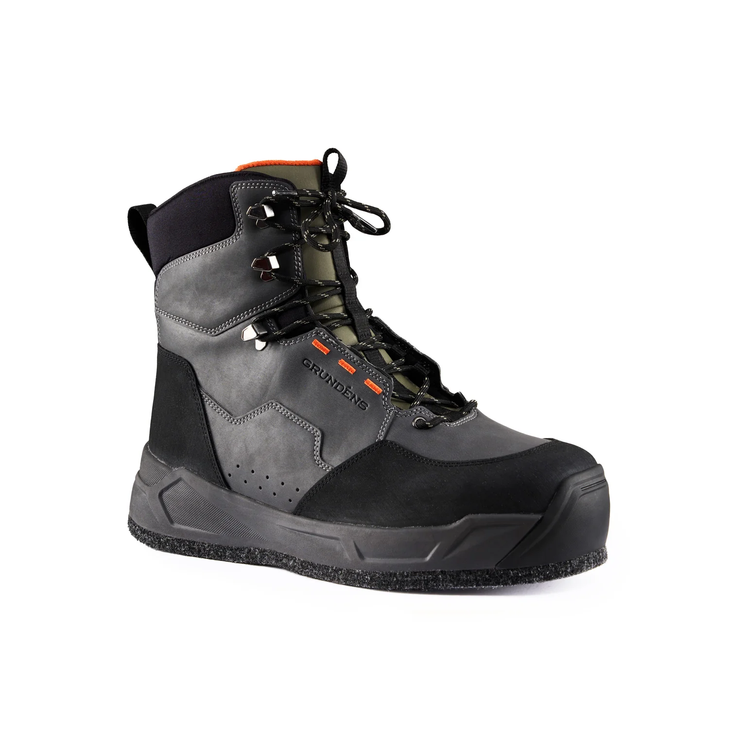  バード  Grouse-FinnFest 2020 Grundens Bedrock Wading Boot - Felt – Pacific Angler
