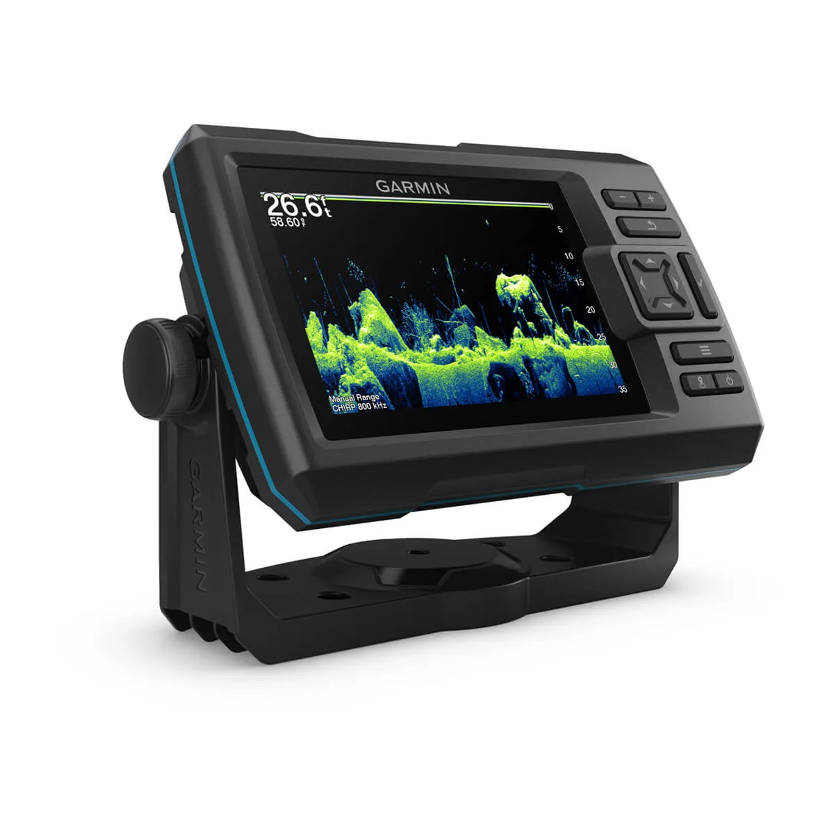 Garmin STRIKER Vivid 5cv, with GT20-TM Transducer – Pacific Angler
