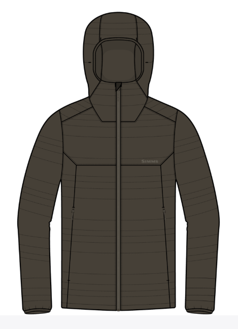 Simms M's Fall Run Hooded Jacket