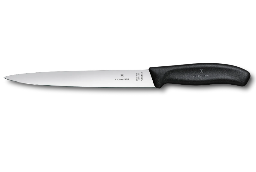 Victorinox Fibrox Filleting Knife Flexible 8” Blade