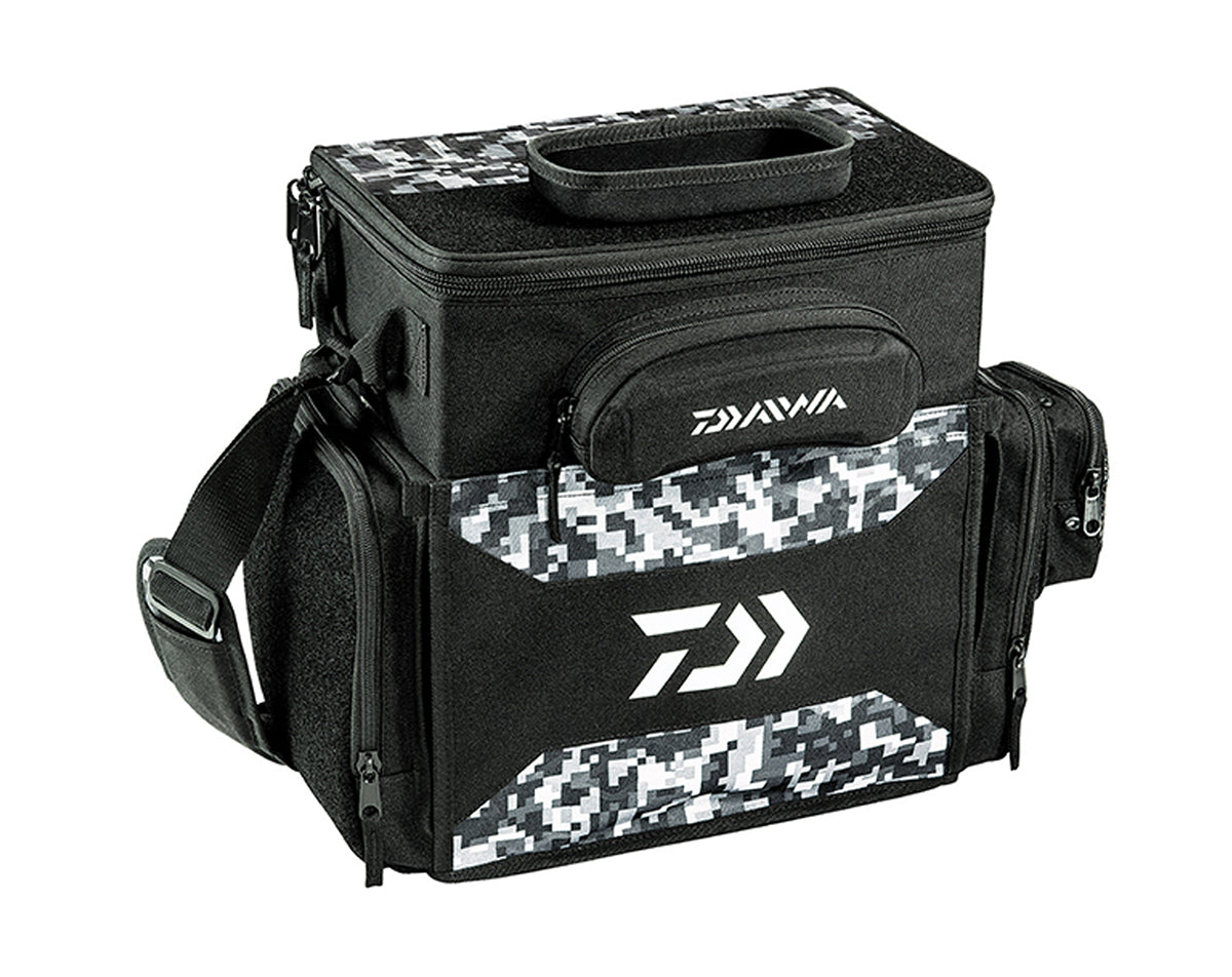 daiwa d-vec tactical soft tackle box Daiwa D-Vec Front Load Tackle Pack – Pacific Angler