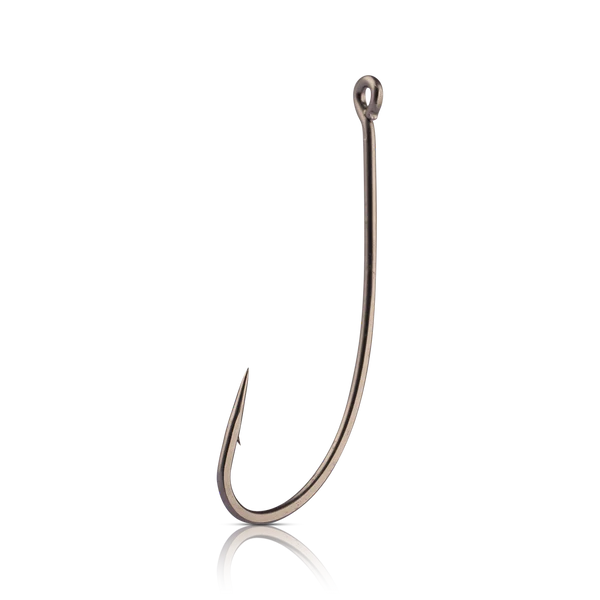Mustad C53SAP-TX - Nymph / Dry Hook - Long Curved - 3X Long