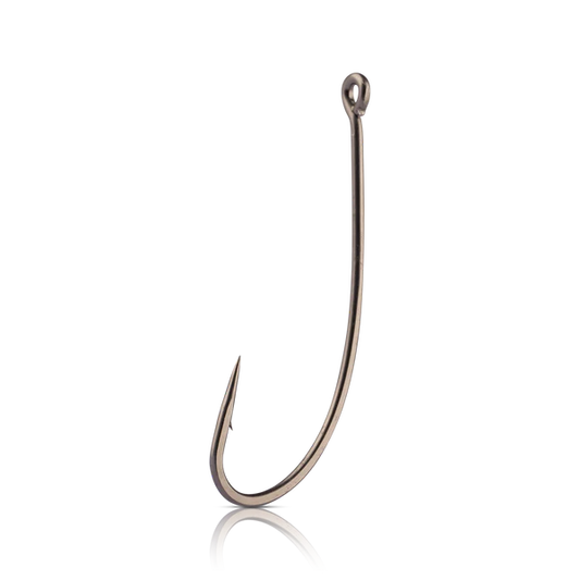 Mustad C53SAP-TX - Nymph / Dry Hook - Long Curved - 3X Long