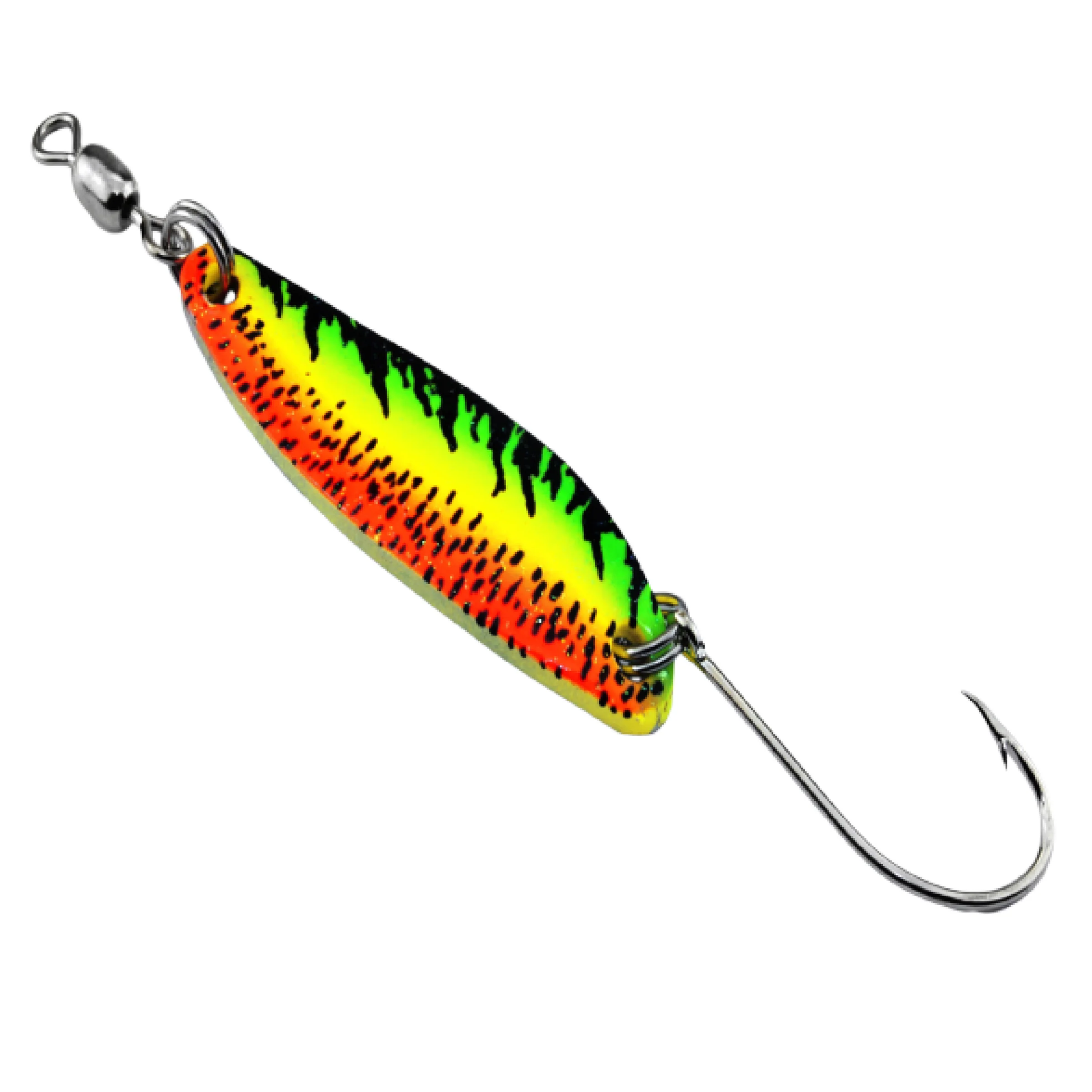 croc fishing lure Gibbs Croc #2 1/4OZ / Fire Orange Black Wing