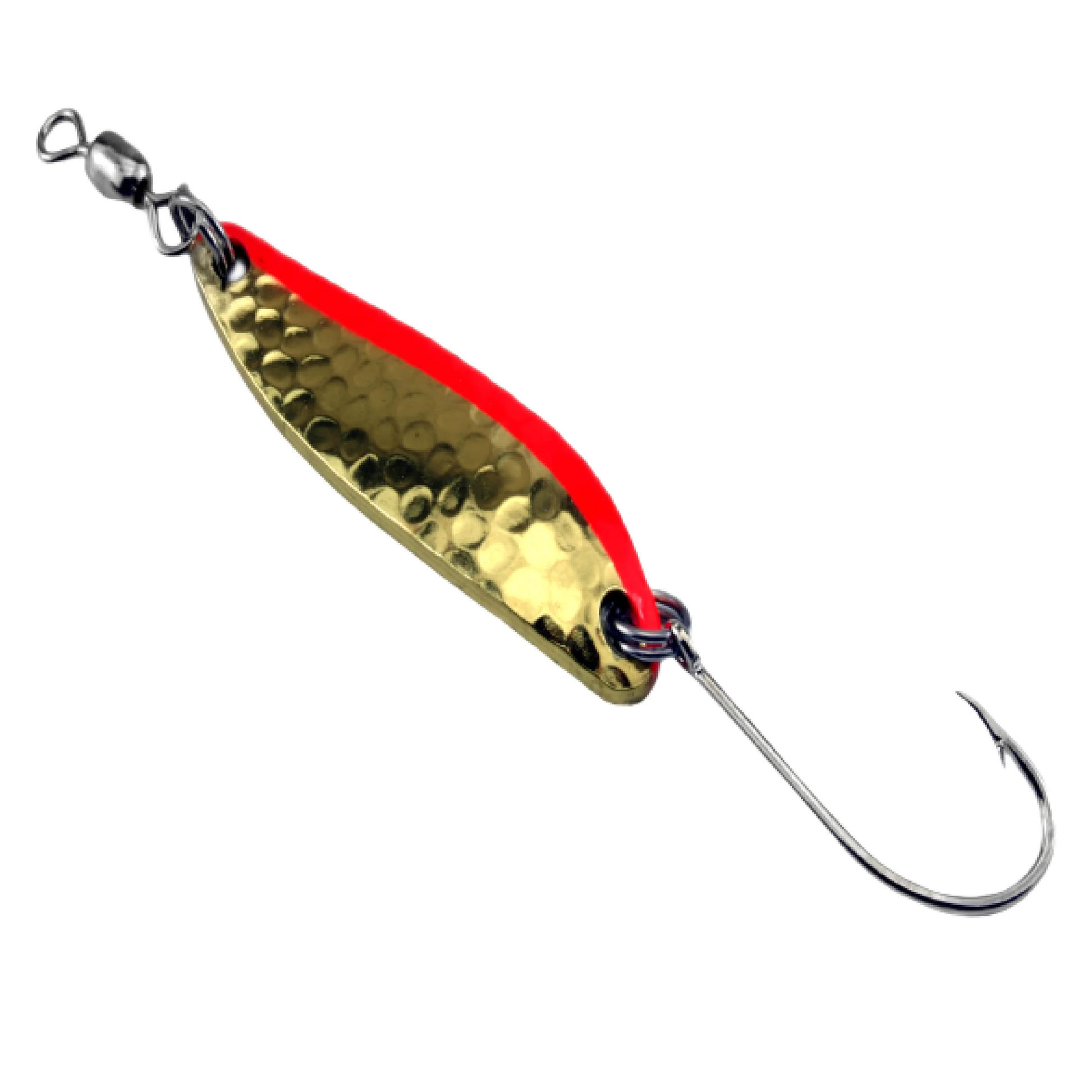 croc fishing lure Gibbs #1 3/16OZ / Nickel Fire Wing species minnow design Gibbs Croc - Trotac Marine