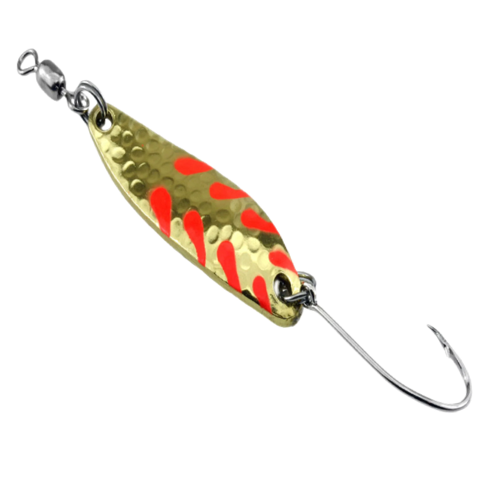 Gibbs Croc #2 3/8OZ / Brass Fire Wing