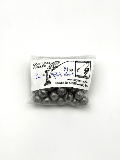 Compleat Angler Round Split Shot 1 lb Bag
