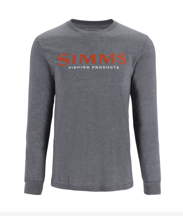 Simms M's Logo LS T-Shirt