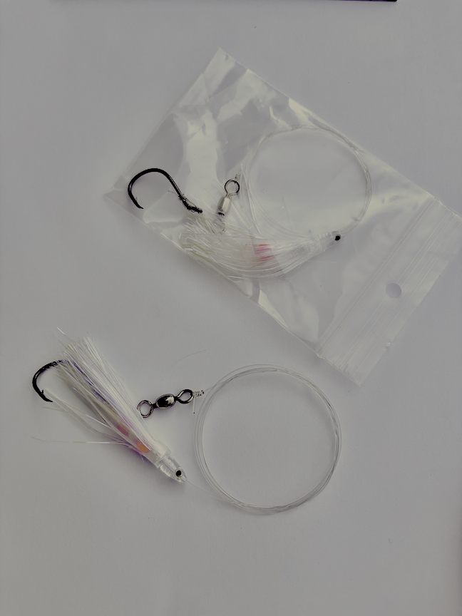 PA Coho Mini Flash Fly Rigged