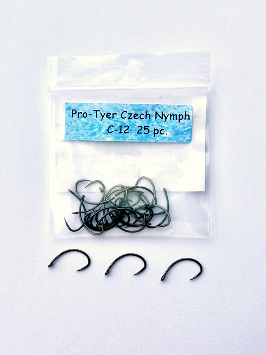 Pro-Tyer Czech Nymph Hook - 25 Pack