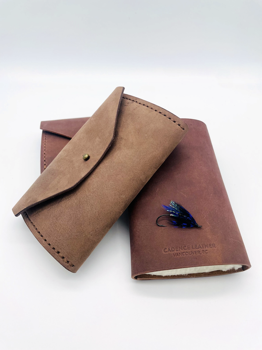 Cadence Searun Leather Fly Wallet