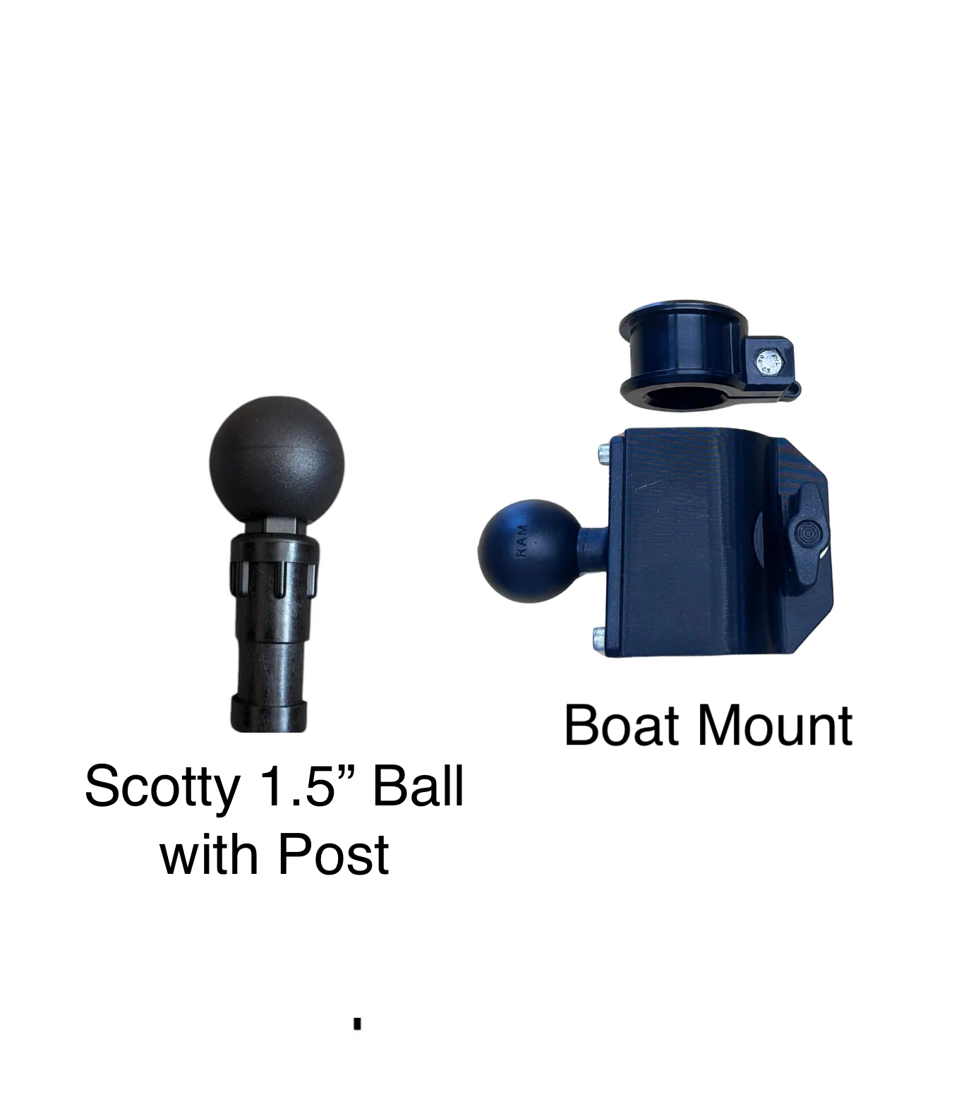 Summit Boat Mount Kit - No Arm - Scotty 1.5" Ball