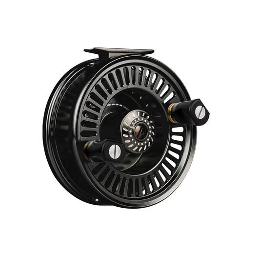 amundson fly reels canada Trido Reel 5/6 weight 100 yds/20lb Backing Silver Gang Machine Cut Fly