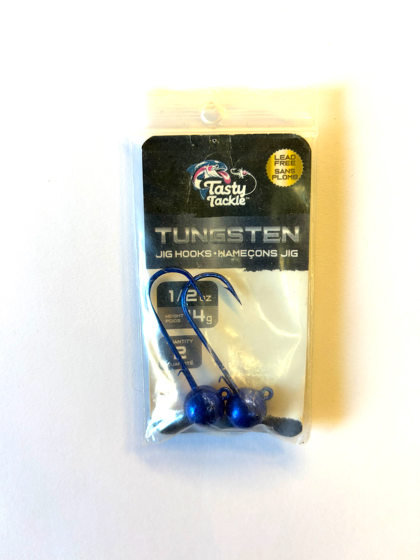 Tasty Tackle Tungsten Jig Hooks Anodized 1/2oz - 40% OFF