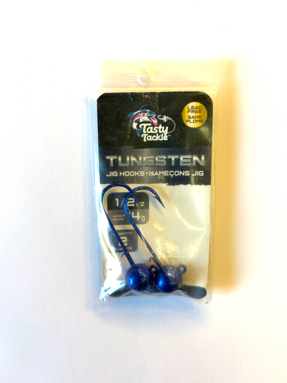 Tasty Tackle Tungsten Jig Hooks Anodized 1/2oz - 40% OFF