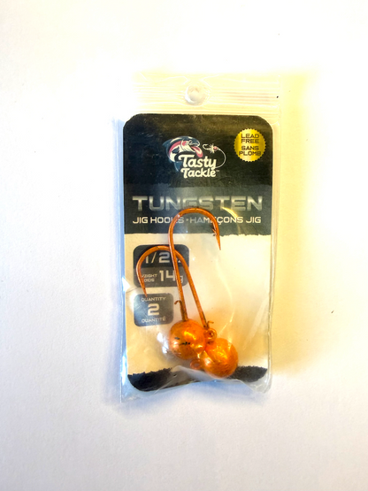 Tasty Tackle Tungsten Jig Hooks Anodized 1/2oz - 40% OFF