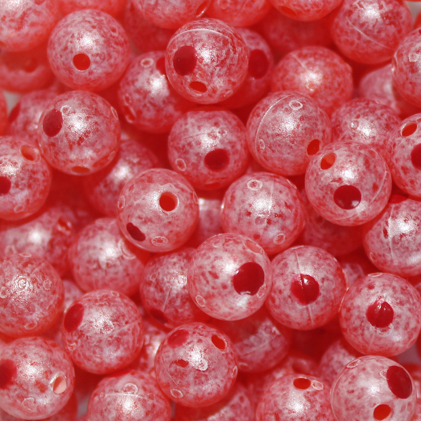 TroutBeads BloodDotEggs -12mm