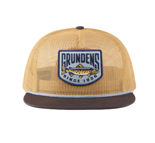 Grundens Trout Patch Mesh Trucker