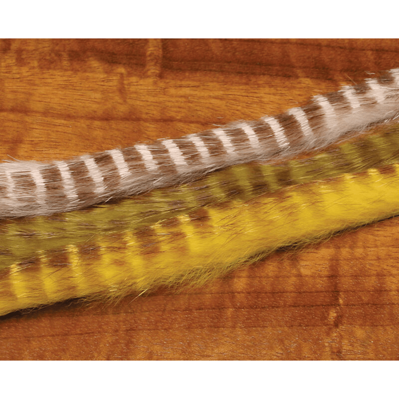 Hareline Brown Barred Rabbit Strips – Pacific Angler