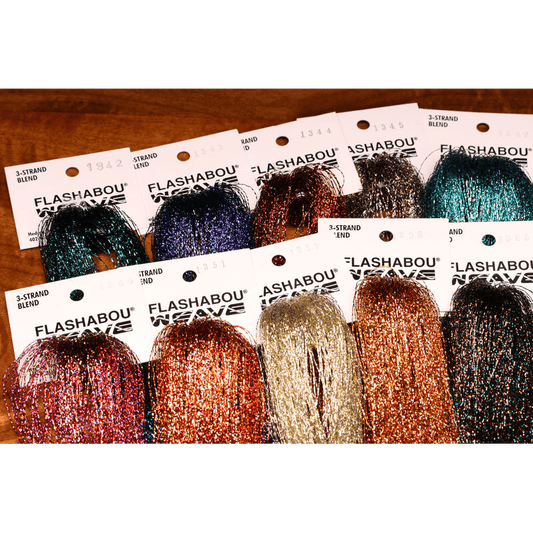 FLY TYING - Synthetic Materials, Fibers, Flash - Flashabou – Pacific Angler