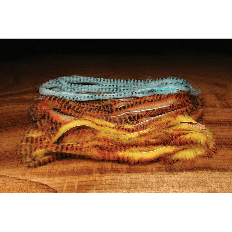 Hareline Tiger Barred Rabbit Strips – Pacific Angler