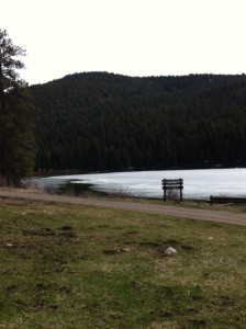 Harmon Lake as of April 24th