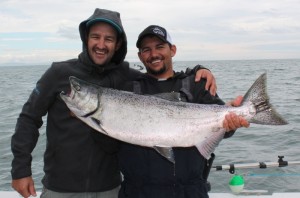 Sept 3rd Charter:  Luke from Ogopogo Parasail in Kelowna with a 25lb beauty!