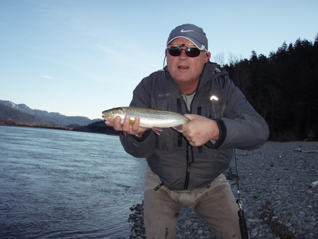 Frank with a nice cutthroat caught during the guided portion of our cutthroat course.
