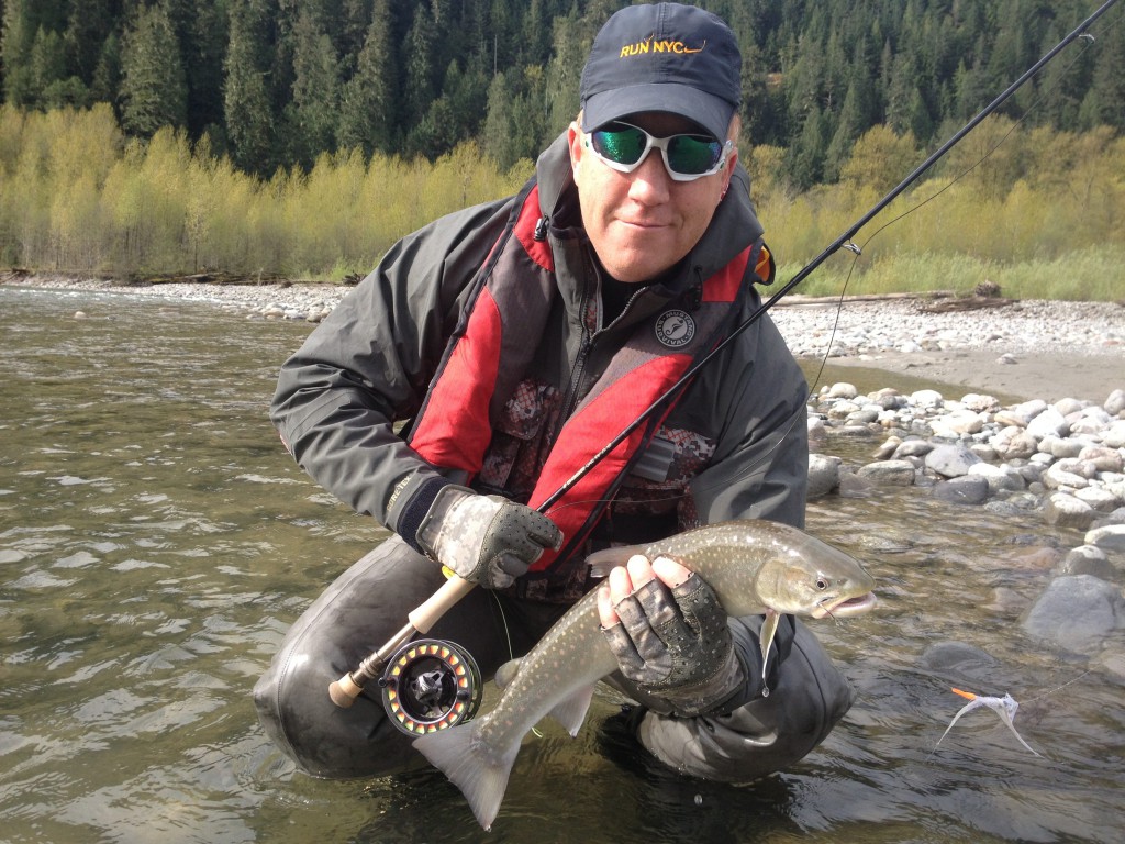 Squamish bull trout landed on a guided trip this week!