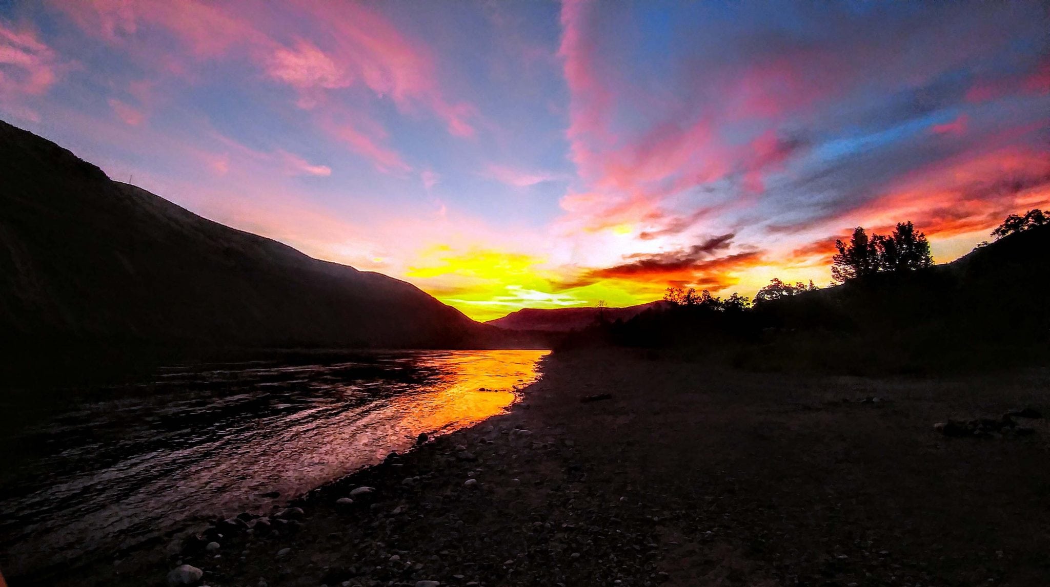 The Sun is setting on the Thompson trout season but there are a few days left