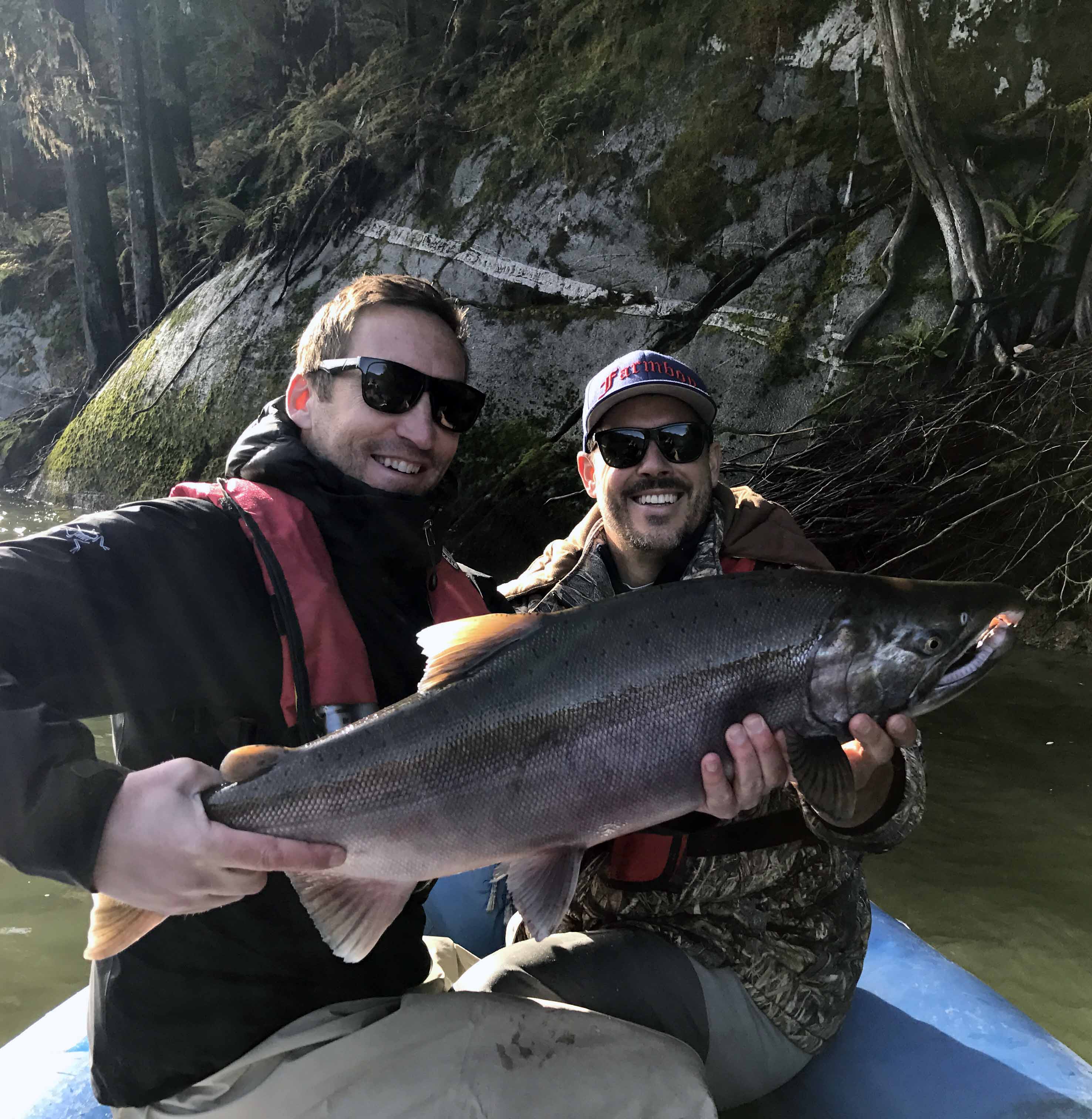Another upper river Squamish coho landed earlier this week.