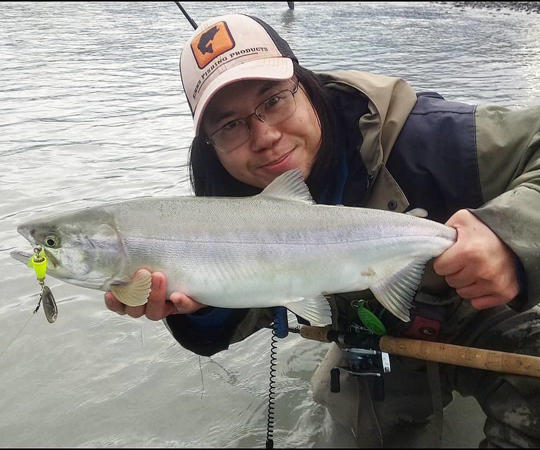 River_fishing_Squamish_pink